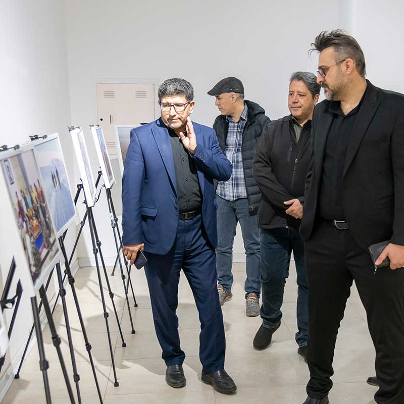 افتتاحیه نمایشگاه آثار برگزیدگان جشنواره ملی نیکوکاری در کرج