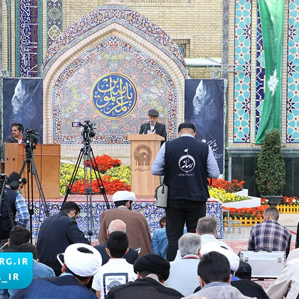 محفل شعر نیکوکاری در مشهد مقدس برگزار شد